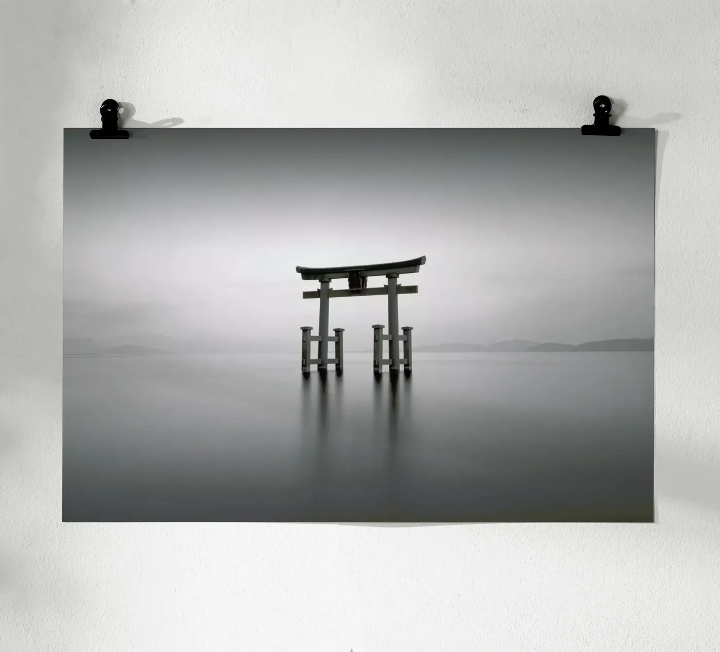 Torii Study III poster by Michael J. Reibert