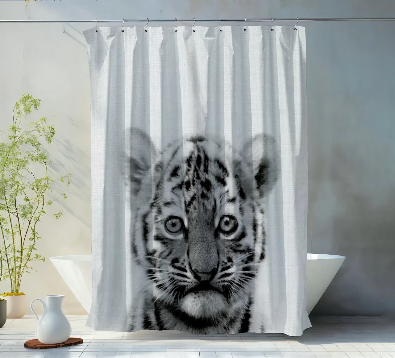 Print 43 tenda da doccia da Lila x Lola