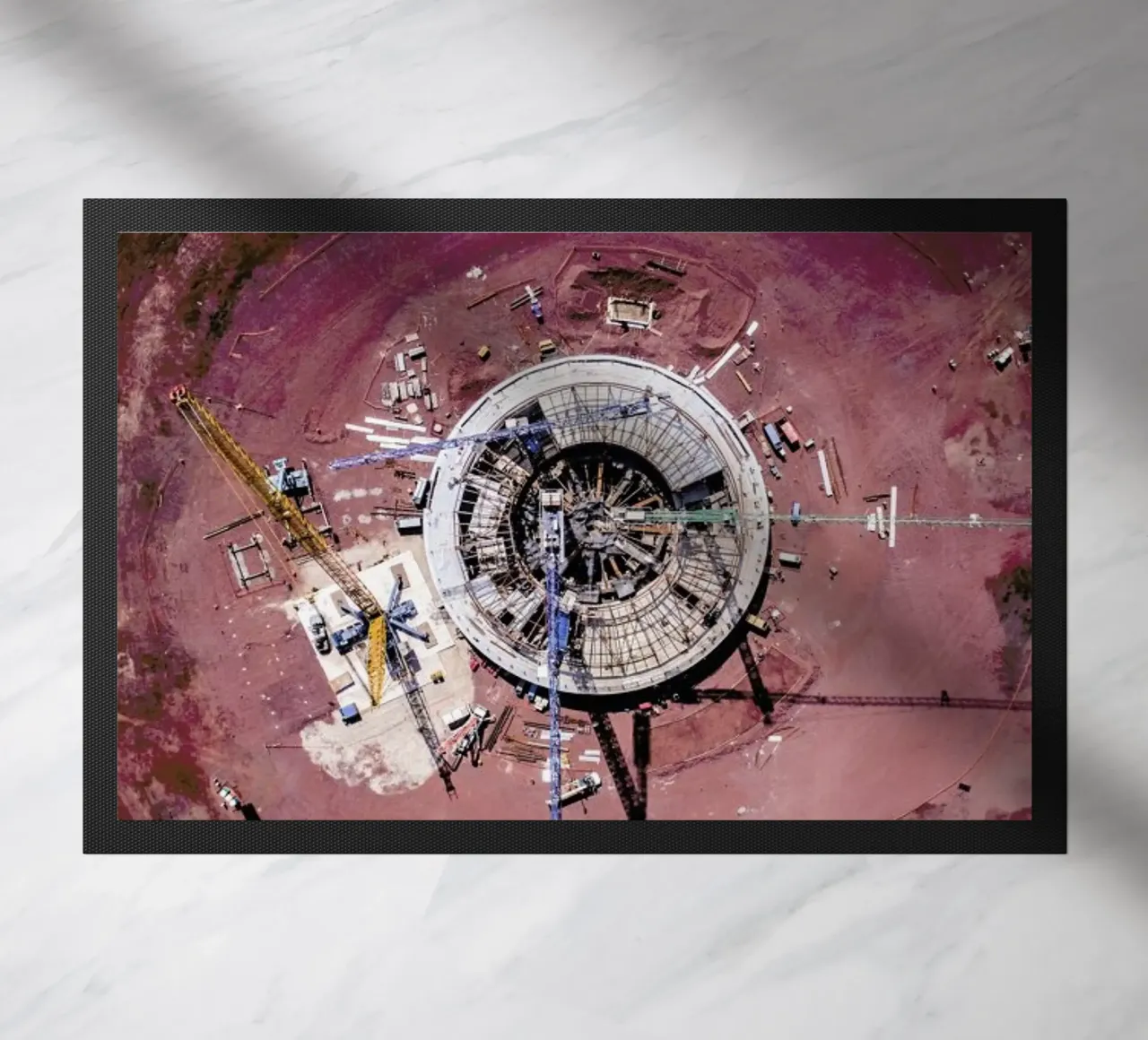 Mars doormat by ROBERTO H