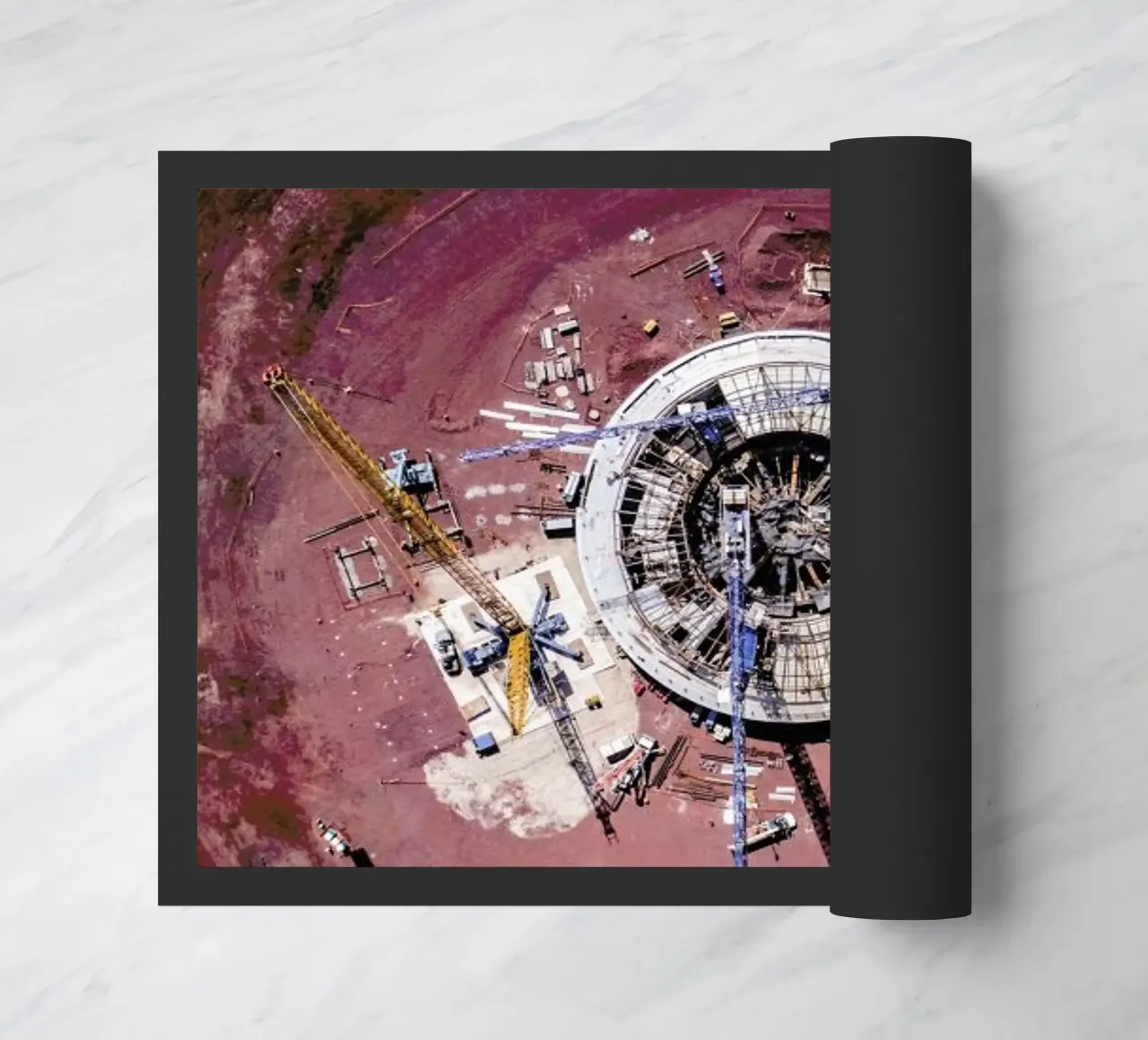 Mars doormat by ROBERTO H