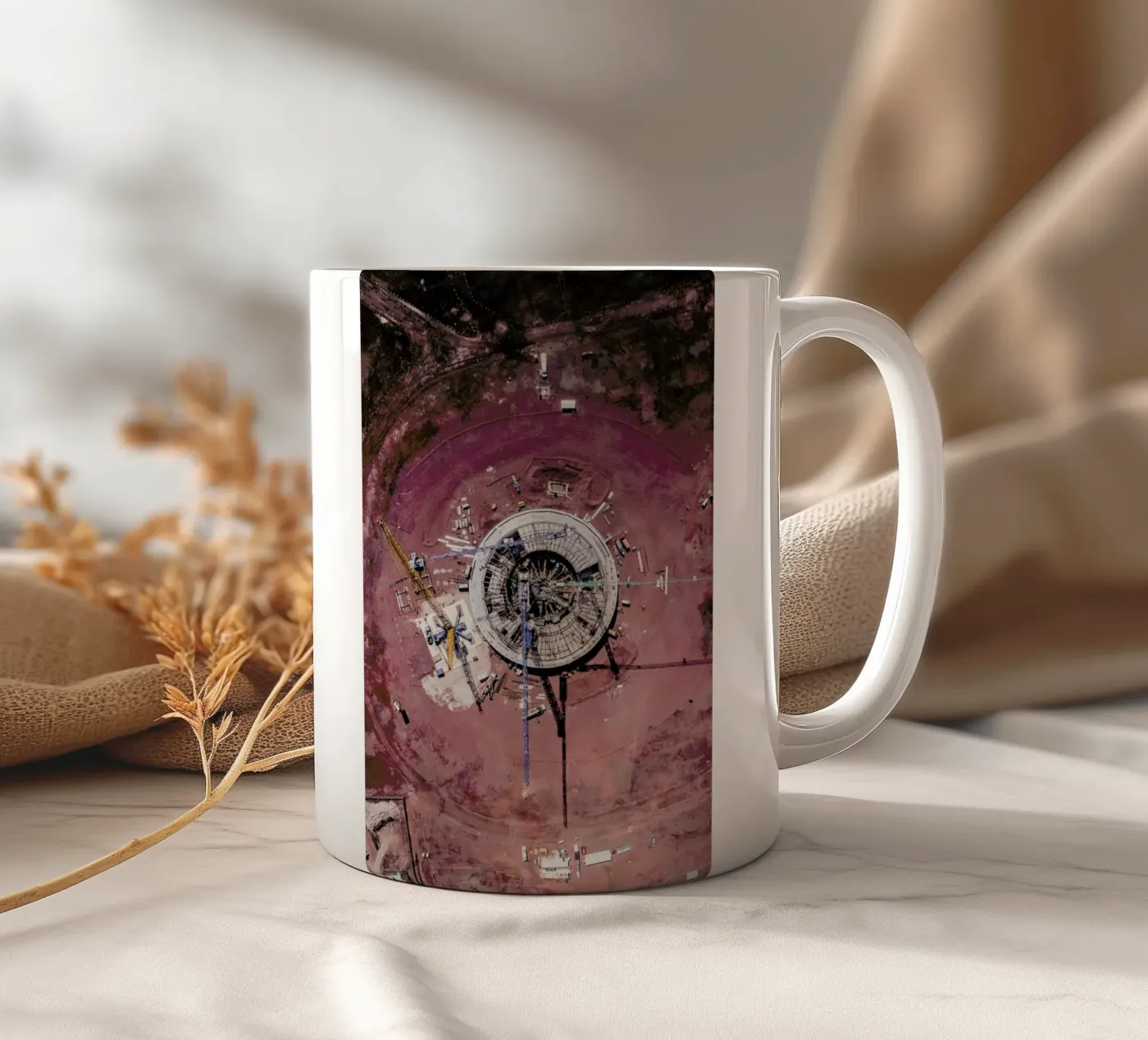 Mars ceramic mug by ROBERTO H
