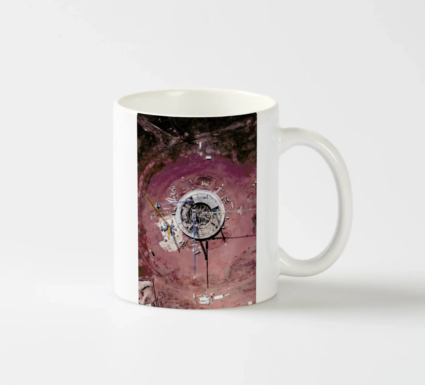 Mars ceramic mug by ROBERTO H