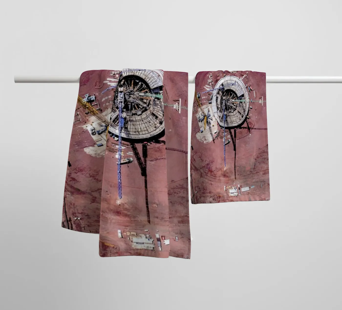 Mars towel by ROBERTO H