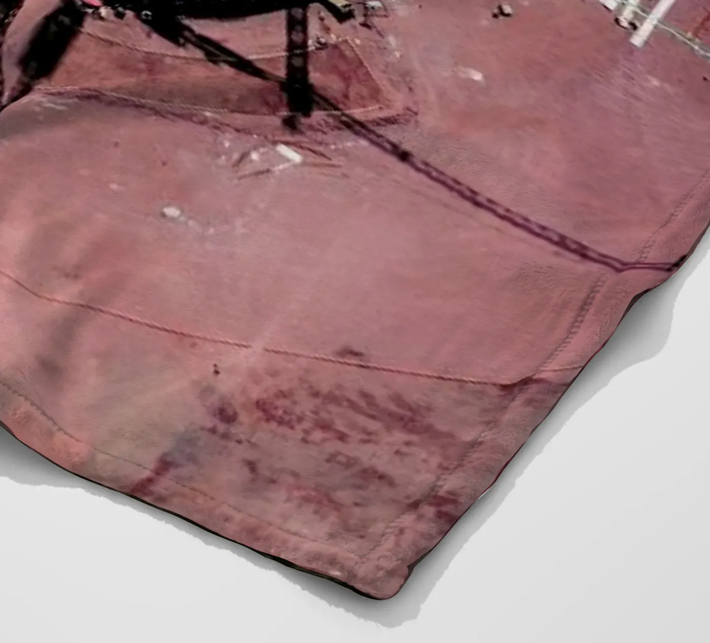 Mars fleece blanket by ROBERTO H