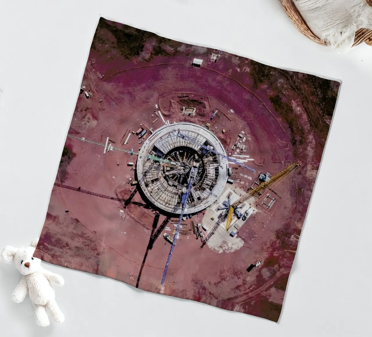 Mars Fleecedecke von ROBERTO H