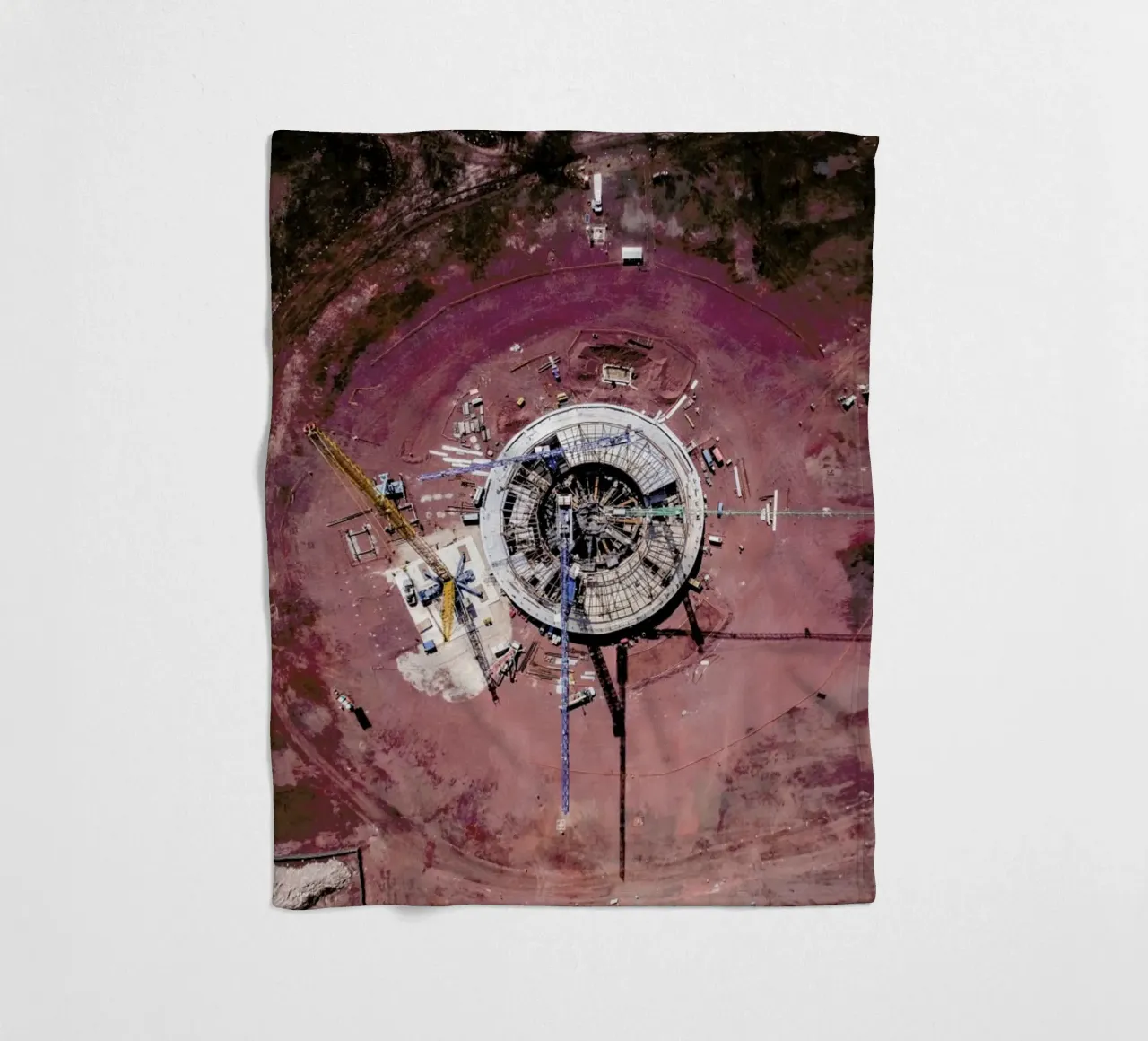 Mars Fleecedecke von ROBERTO H