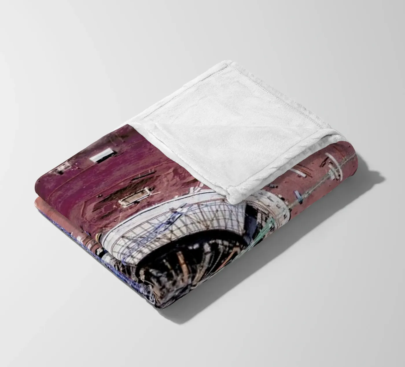 Mars fleece blanket by ROBERTO H