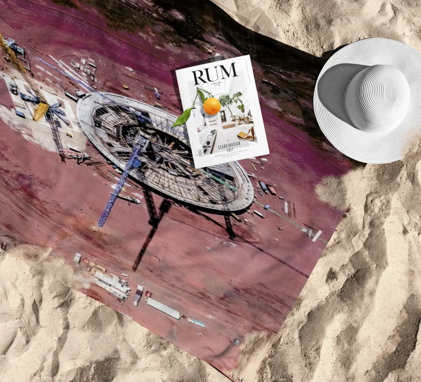 Mars Strandtuch von ROBERTO H