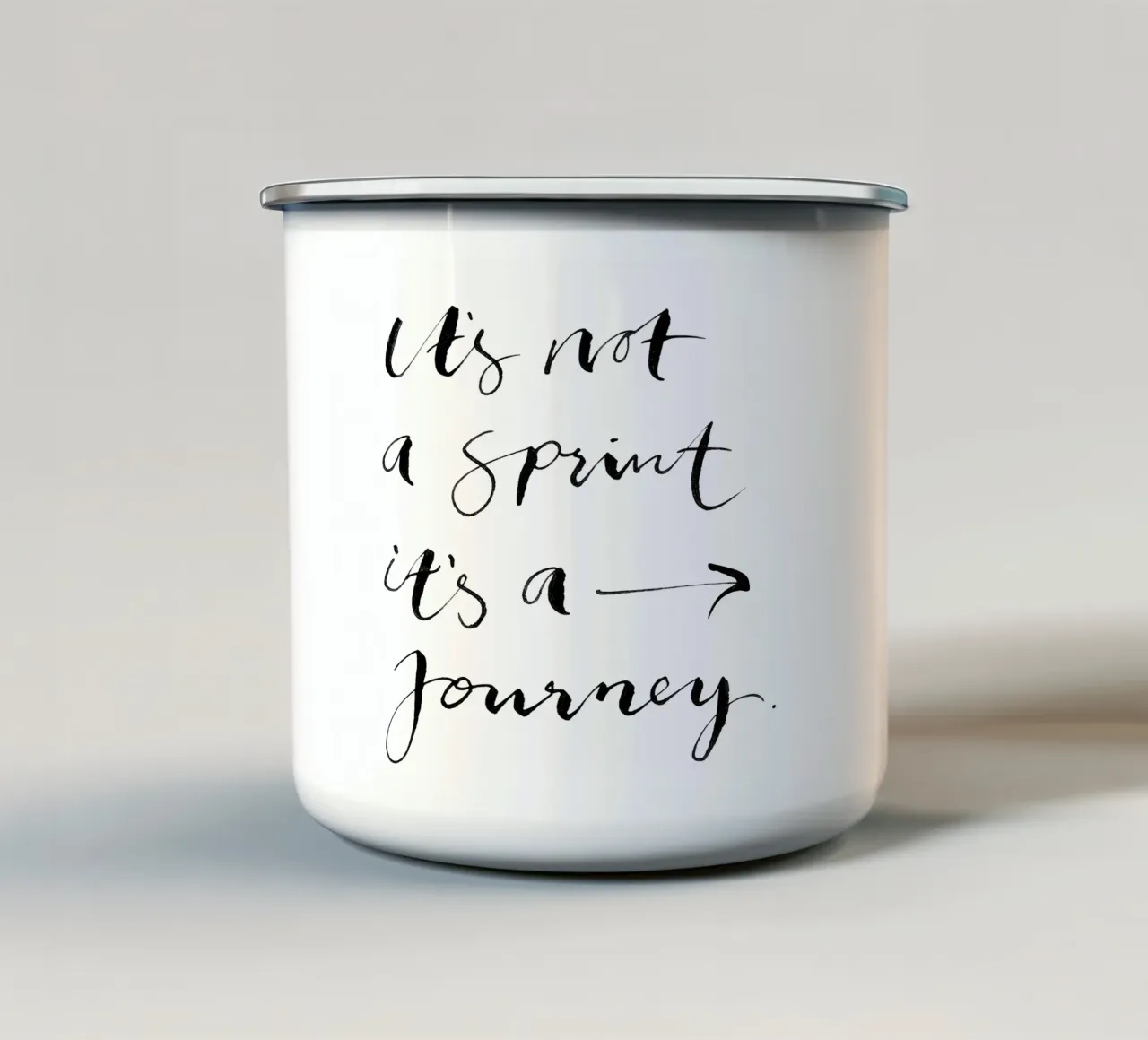 Journey tazza in smalto da Klaus with K