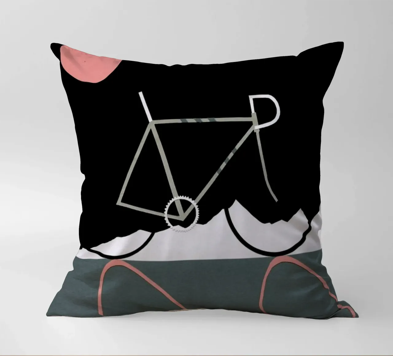 Tour de Noir cuscino da Rosi Feist