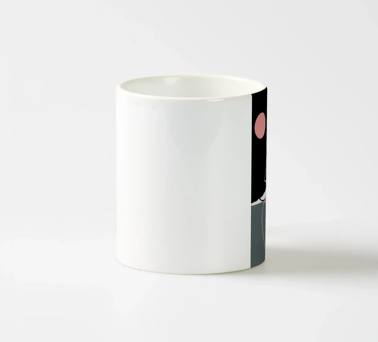 Tour de Noir tazza in ceramica da Rosi Feist
