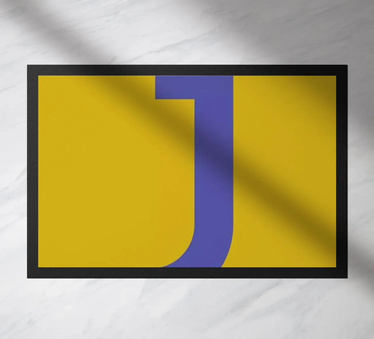 Yellow Letter J zerbino da Studio One
