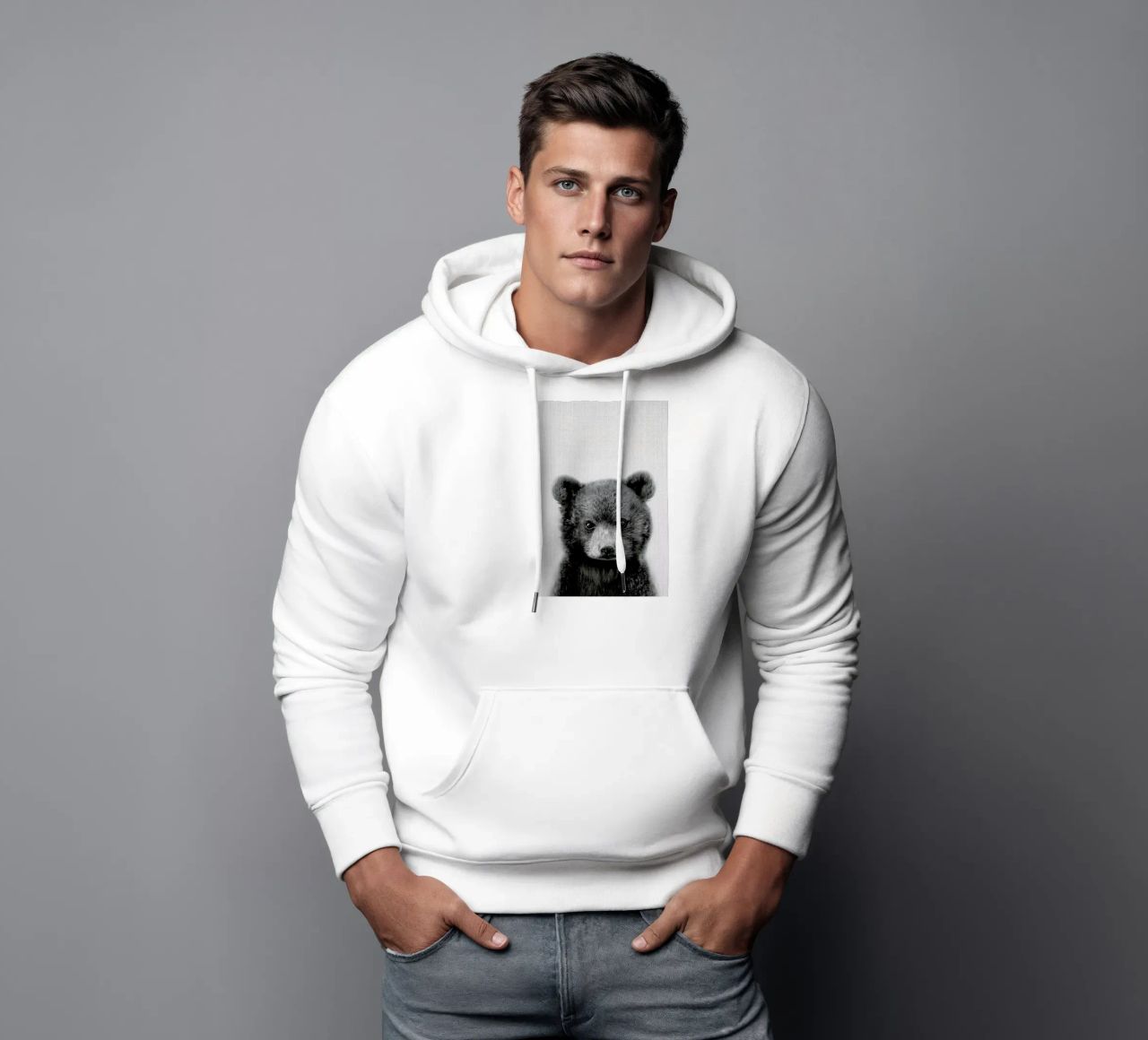 Print 287 felpa con cappuccio da Lila x Lola