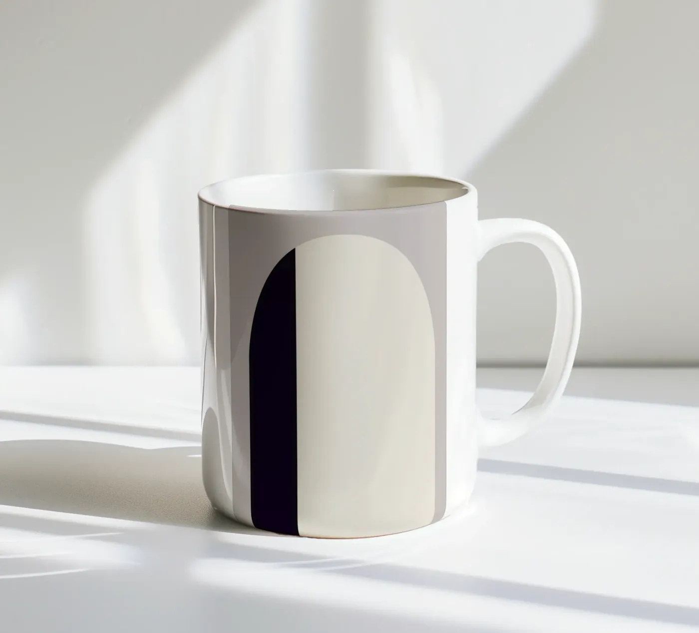 Mountain ceramic mug by 170QM