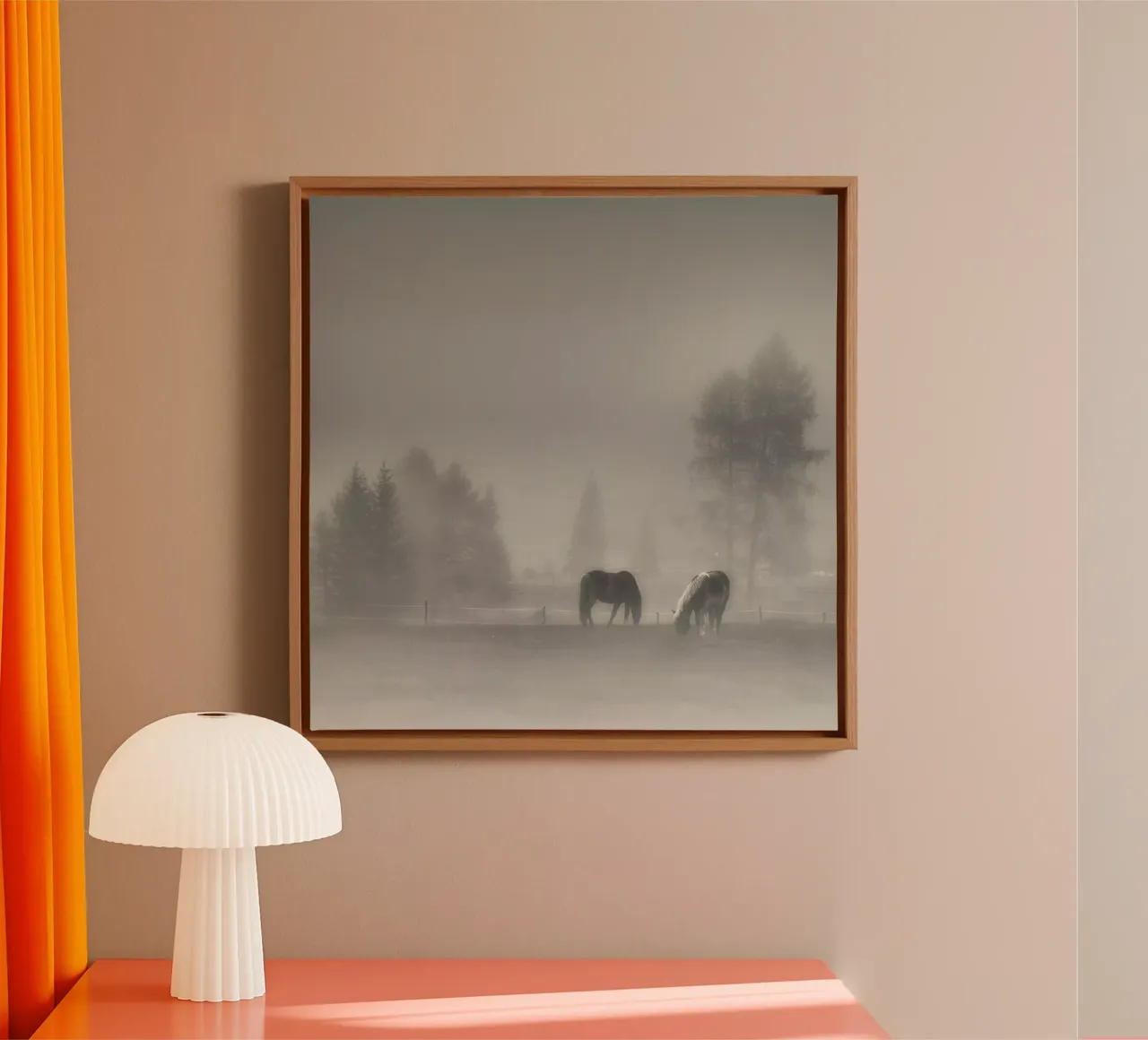 Timeless Moments - Swapnil canvas met Baklijst van Pictufy