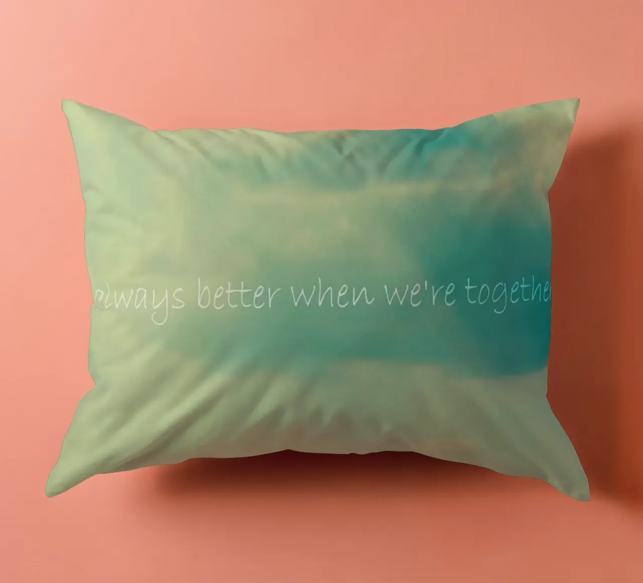 When We're Together cuscino da Robin Delean