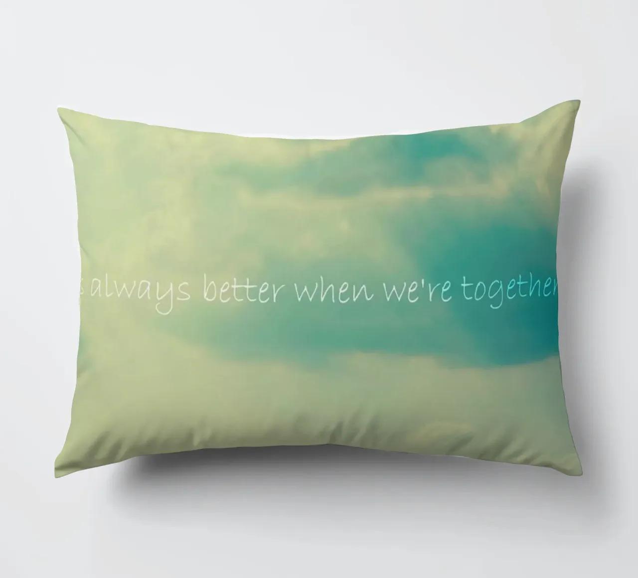 When We're Together cuscino da Robin Delean