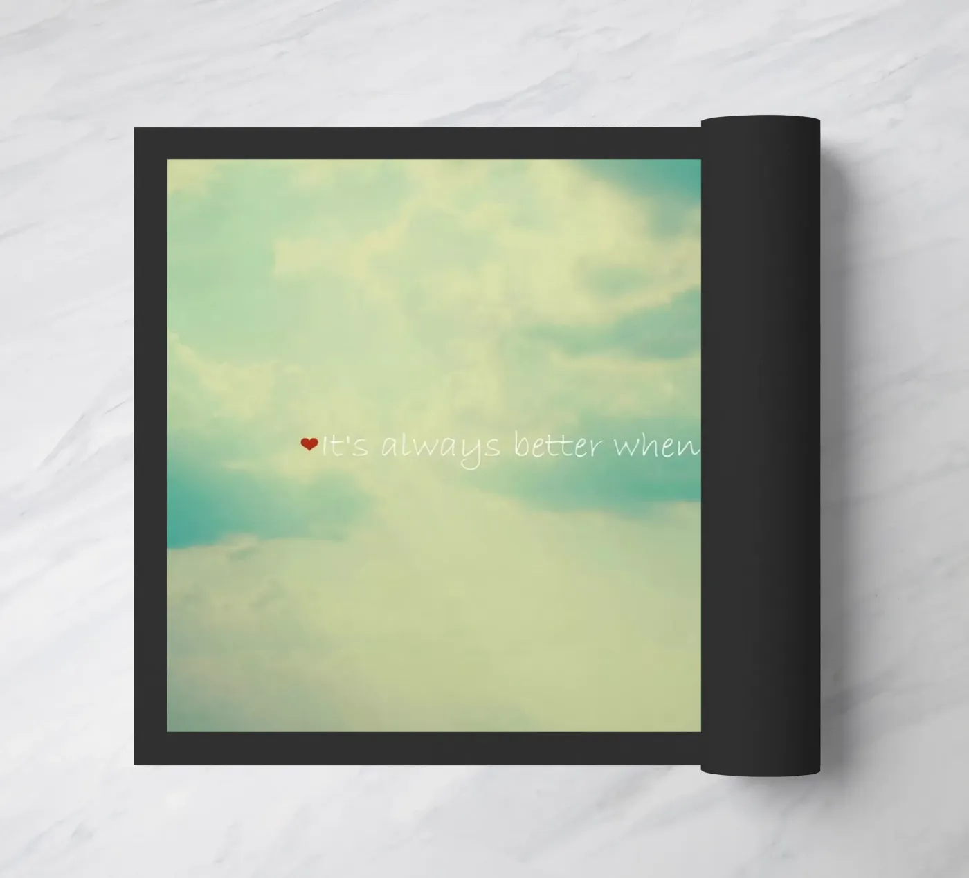 When We're Together deurmat van Robin Delean