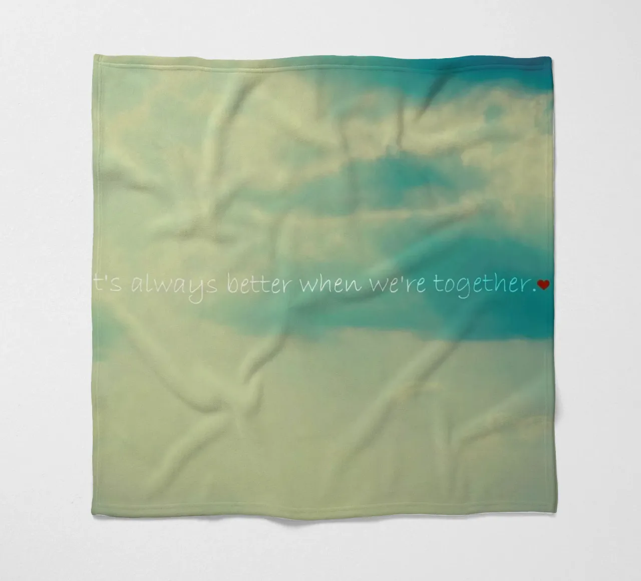 When We're Together coperta in pile da Robin Delean