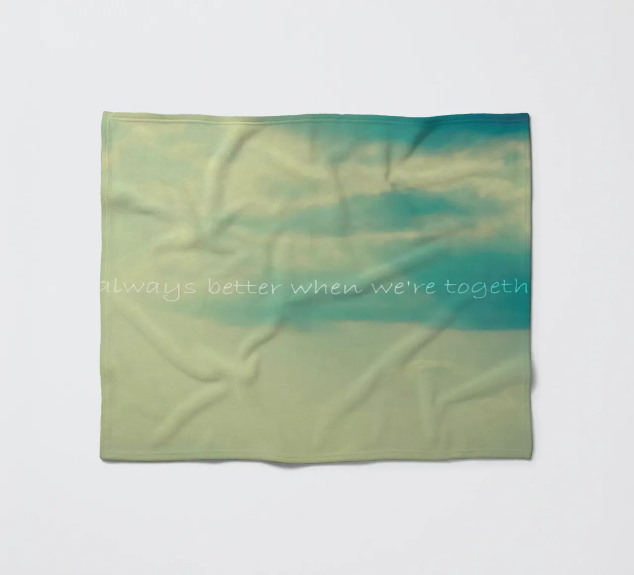 When We're Together coperta in pile da Robin Delean