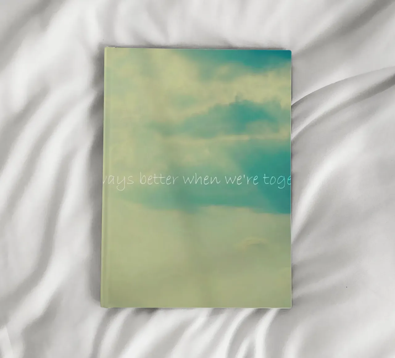 When We're Together notebook by Robin Delean