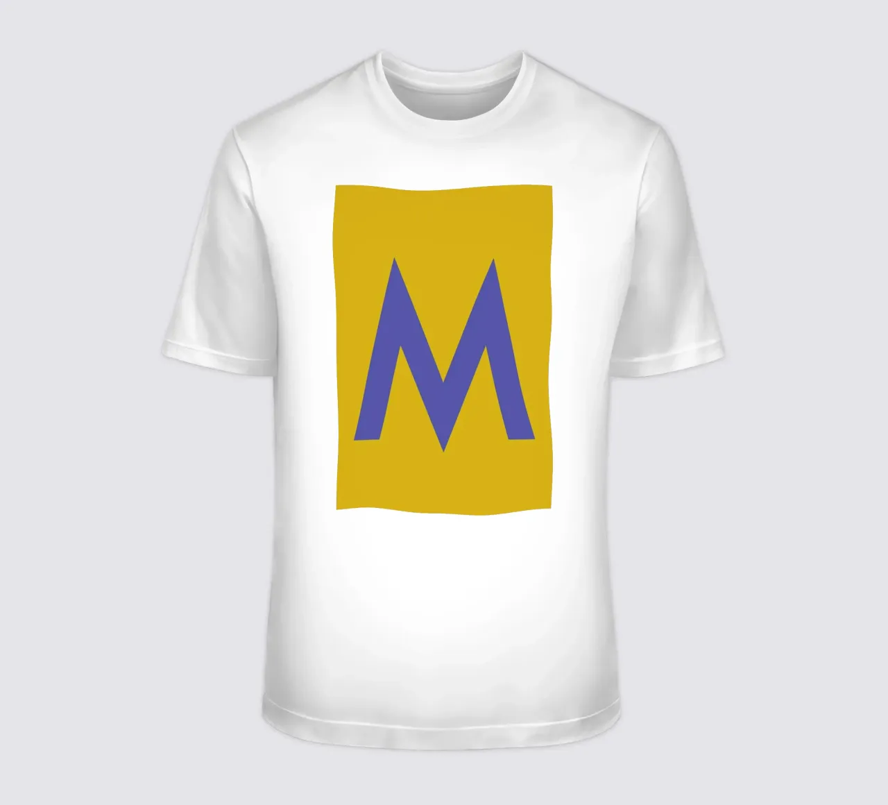 Yellow Letter M t-shirt by Studio One