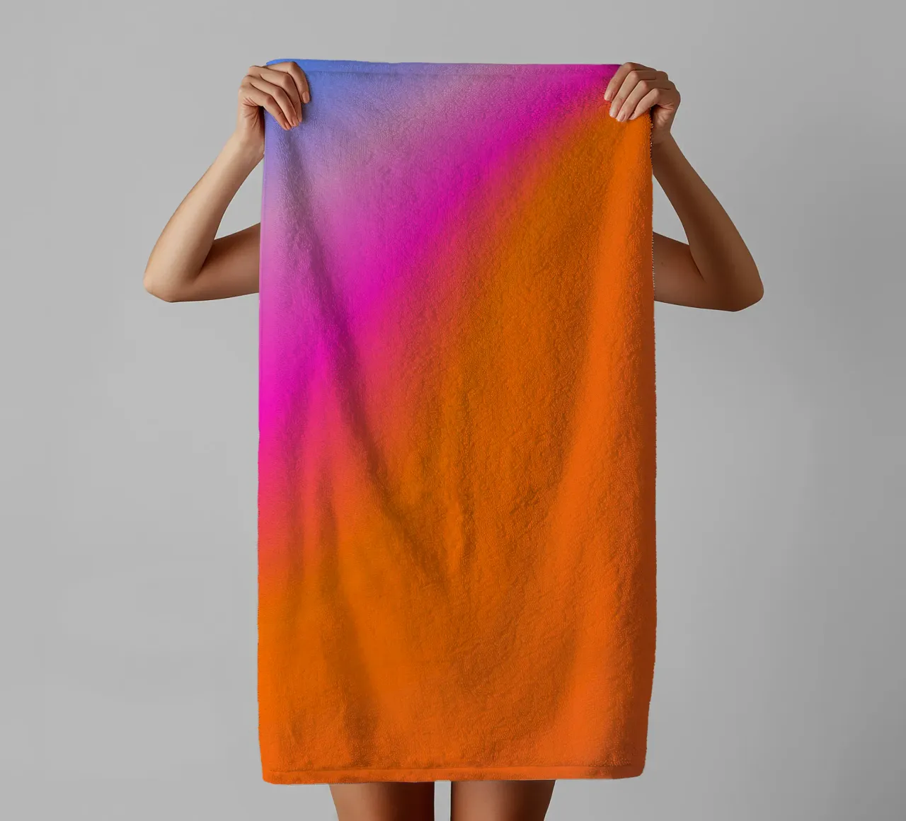 SOFTNESS REIGNS THE WORLD towel by ÂME LIBRE STUDIO