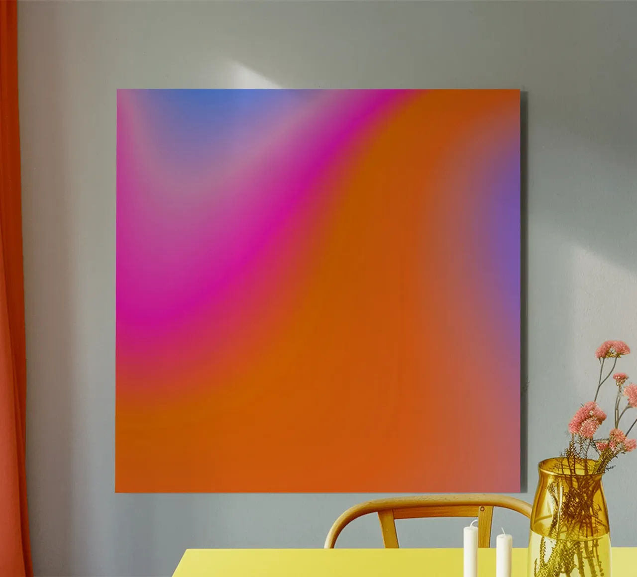 SOFTNESS REIGNS THE WORLD alu-dibond by ÂME LIBRE STUDIO