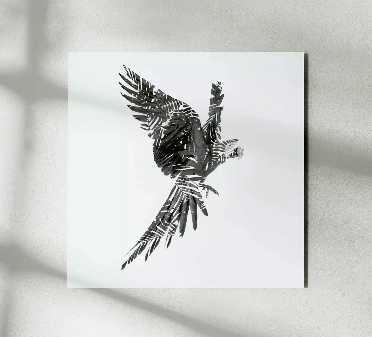 Parrot alluminio dibond da Chris Wharton