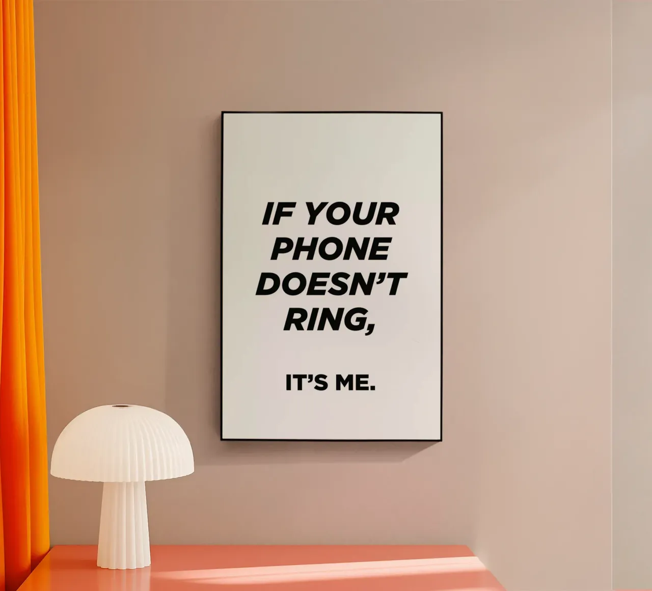 It's Me plexiglass da Mottos by Sinan Saydik