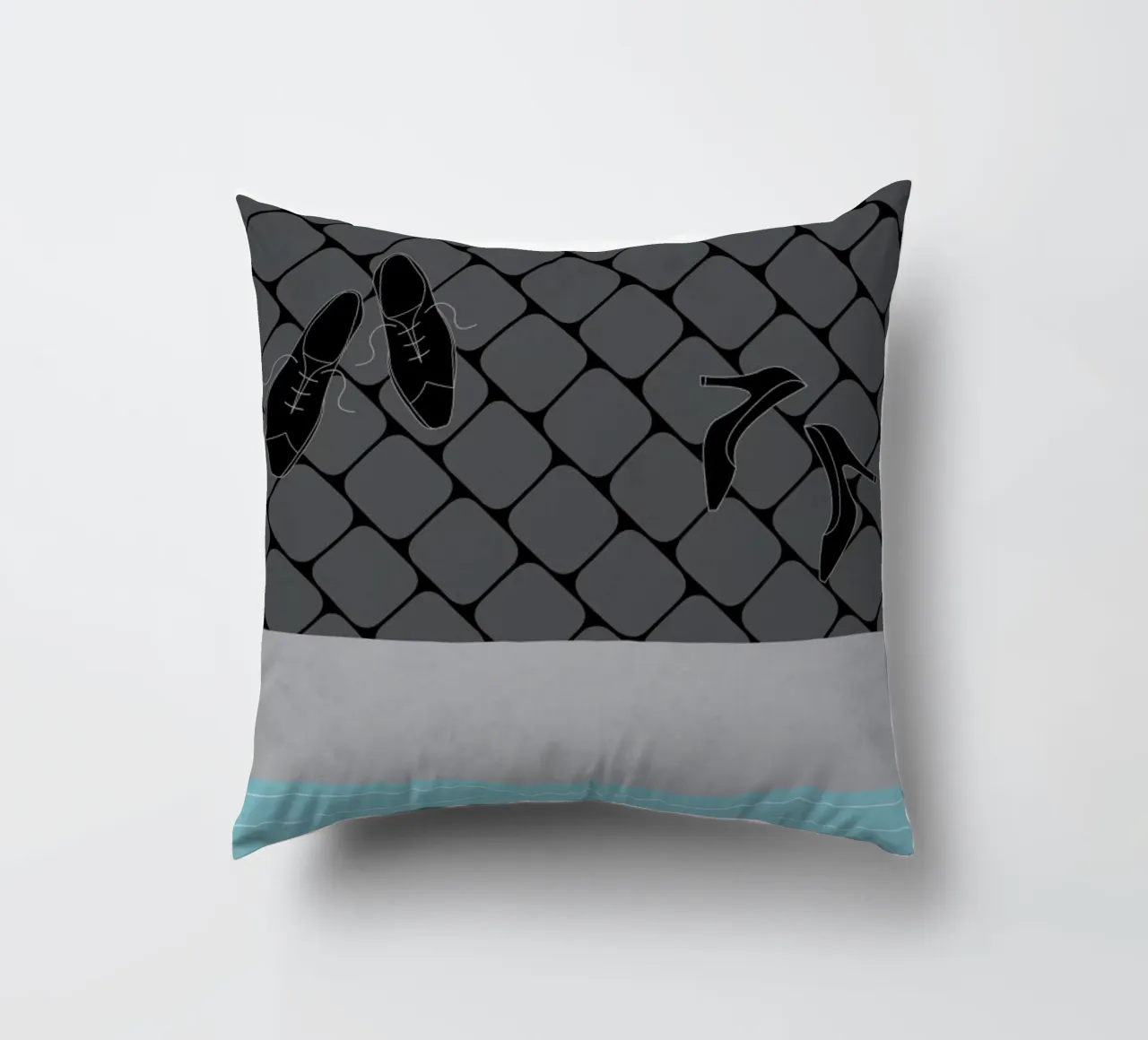 La Dolce Vita decorative cushion by Federico Mancosu