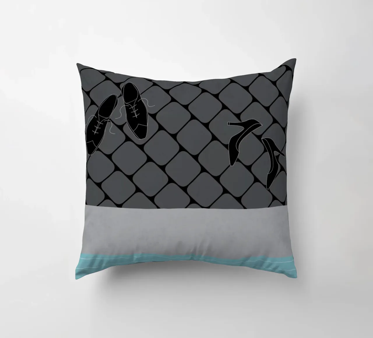 La Dolce Vita decorative cushion by Federico Mancosu