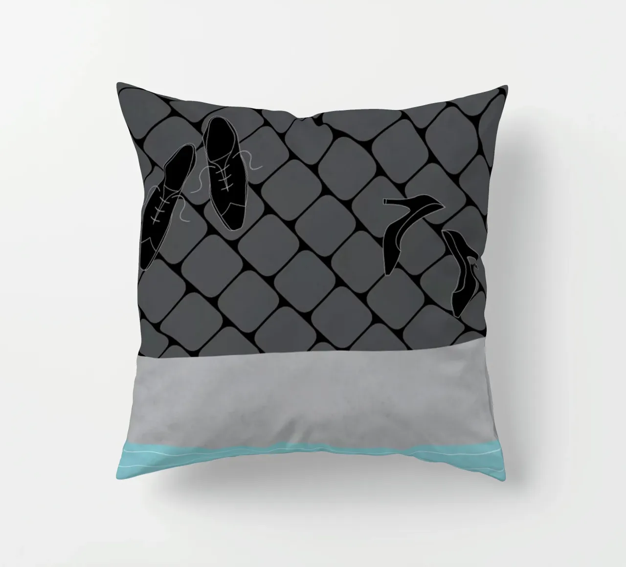 La Dolce Vita decorative cushion by Federico Mancosu