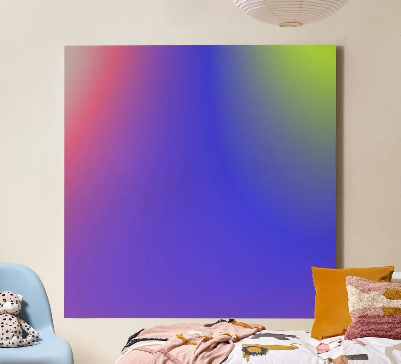 ART IS THE SONG OF THE LIBERATED SOUL Leinwand von ÂME LIBRE STUDIO