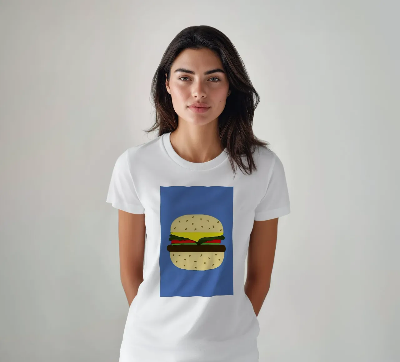 Veggieburger t-shirt da Rosi Feist