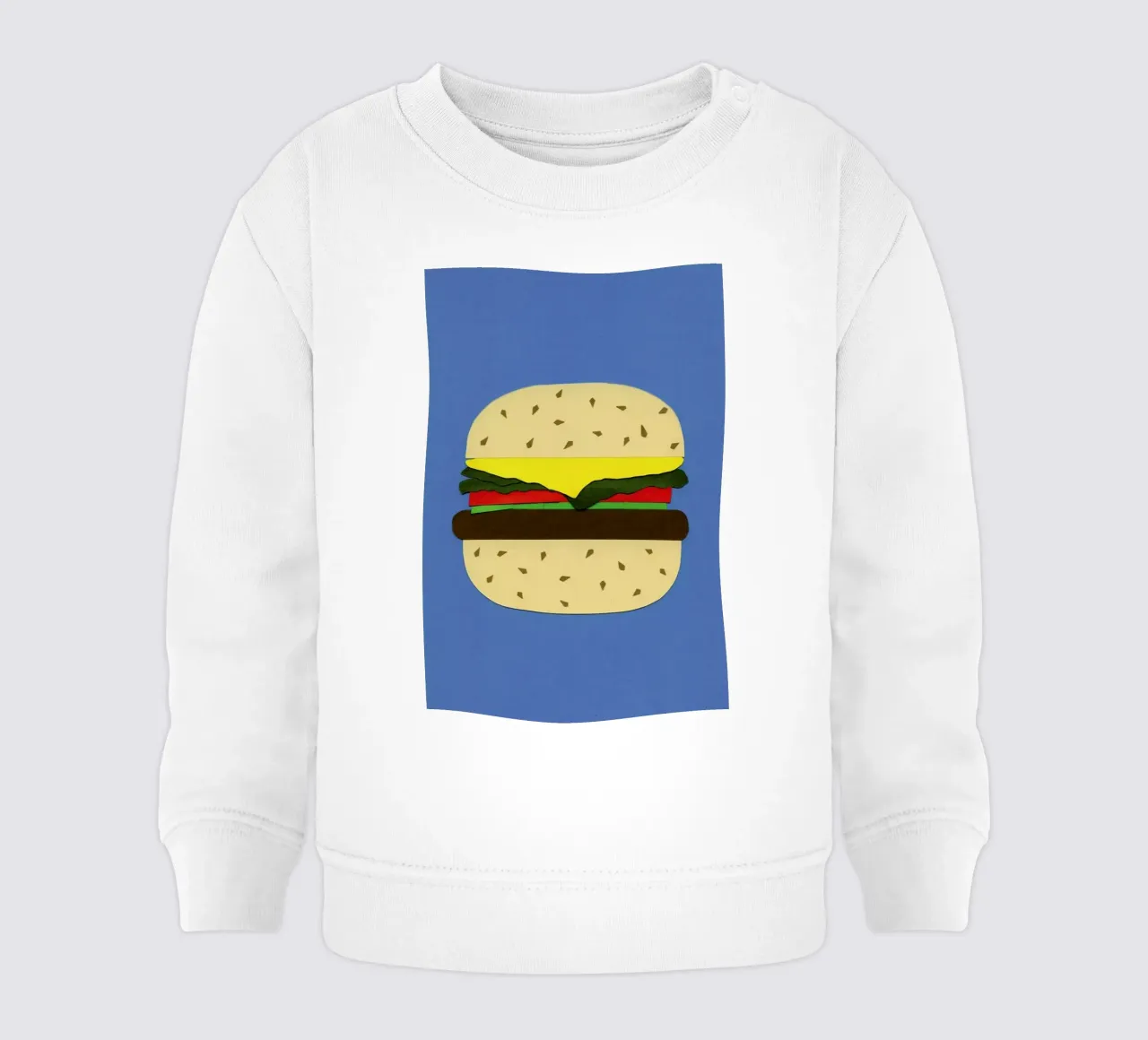 Veggieburger felpa neonato da Rosi Feist