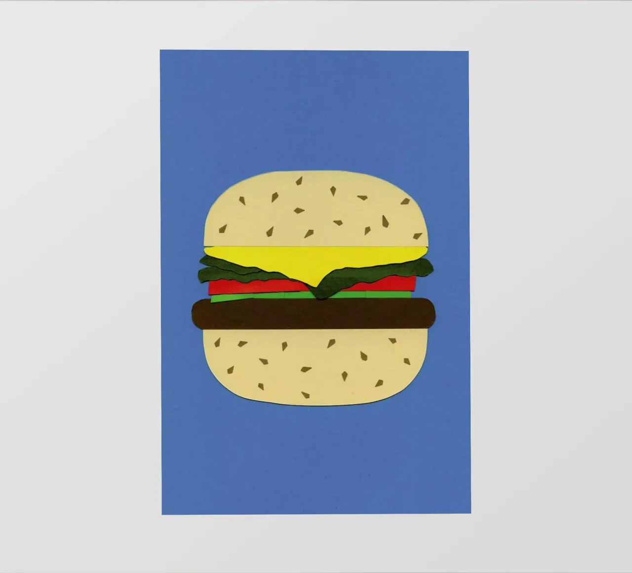 Veggieburger pellicola backlit da Rosi Feist