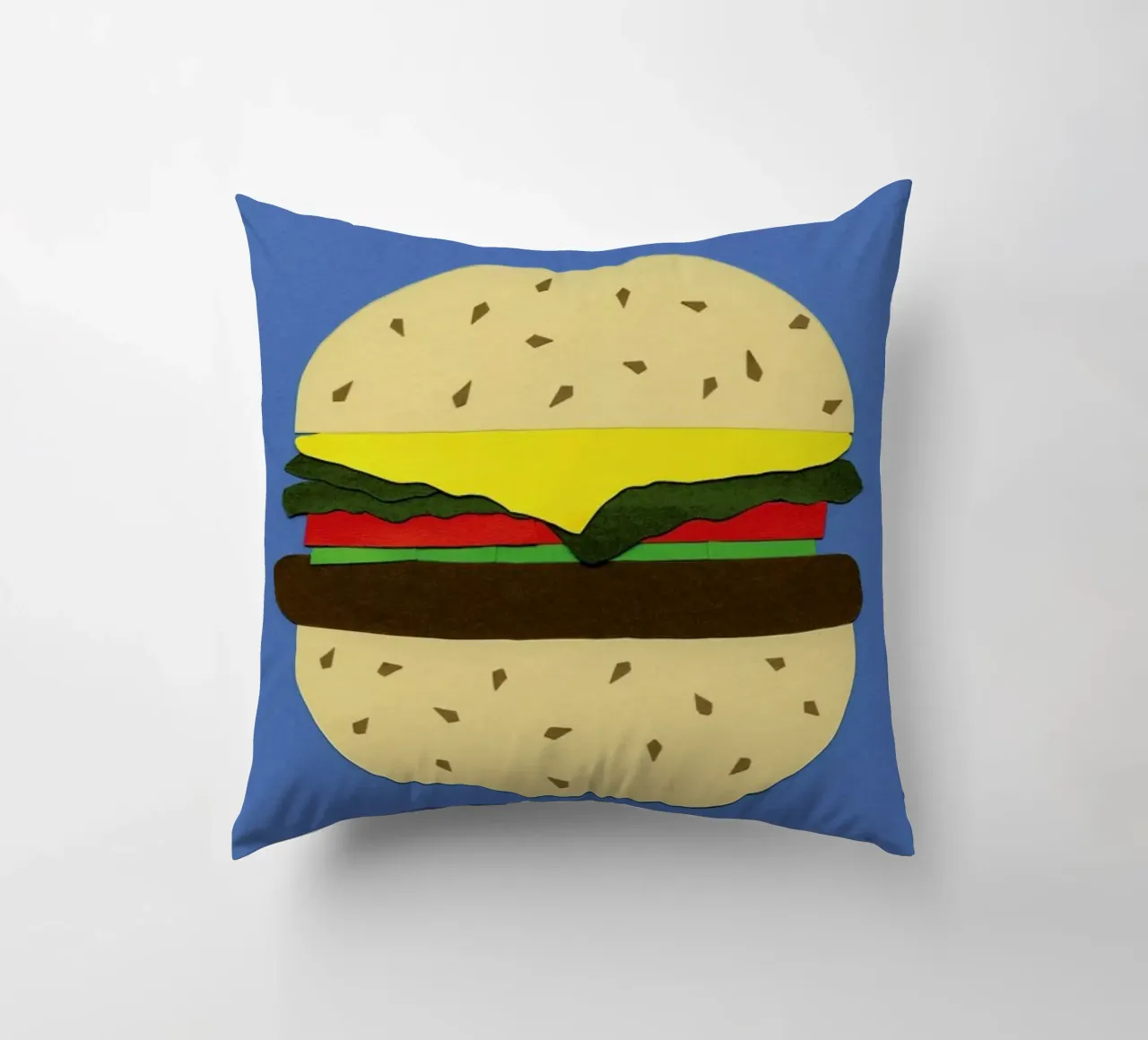 Veggieburger cuscino da Rosi Feist