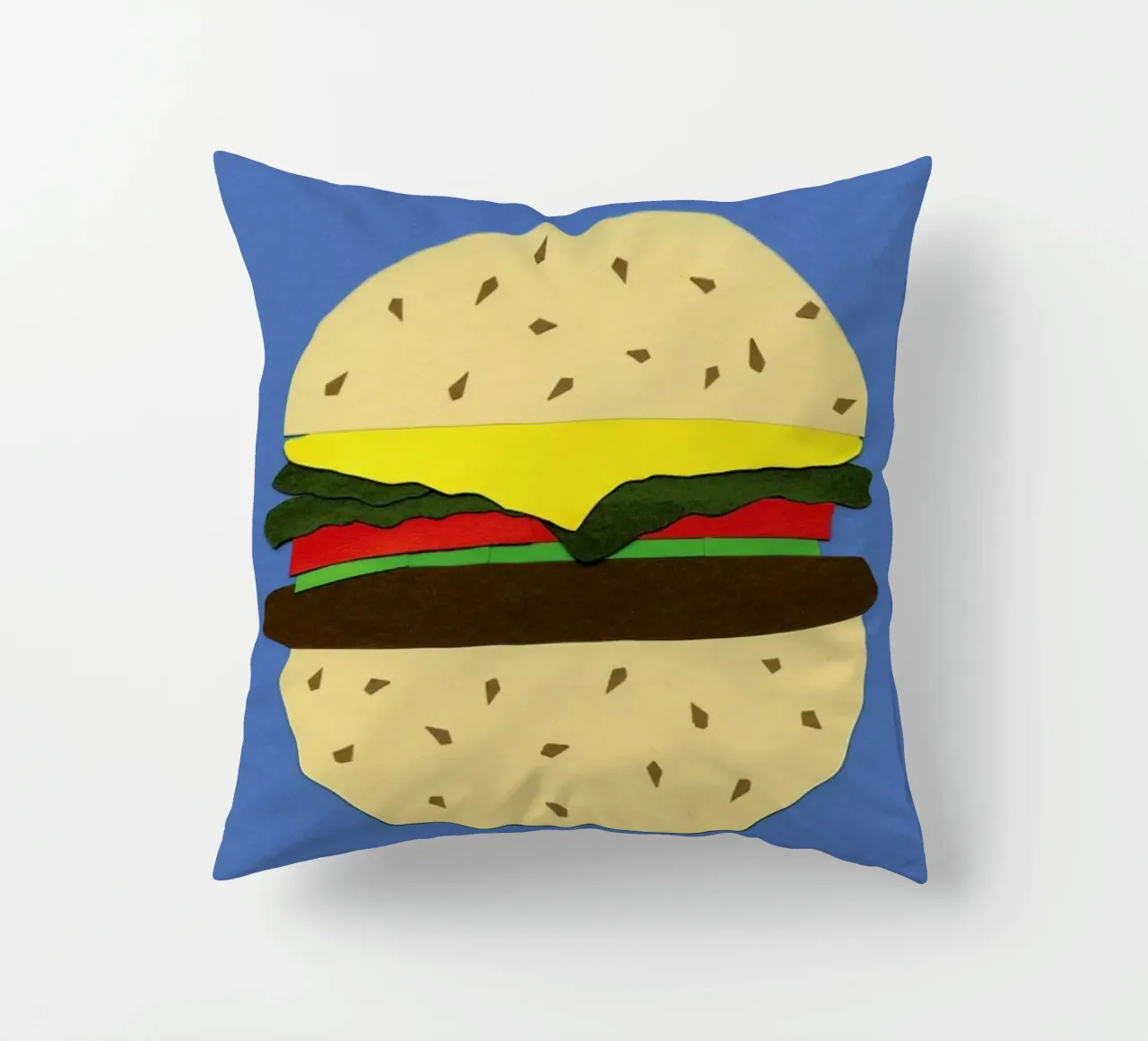 Veggieburger cuscino da Rosi Feist
