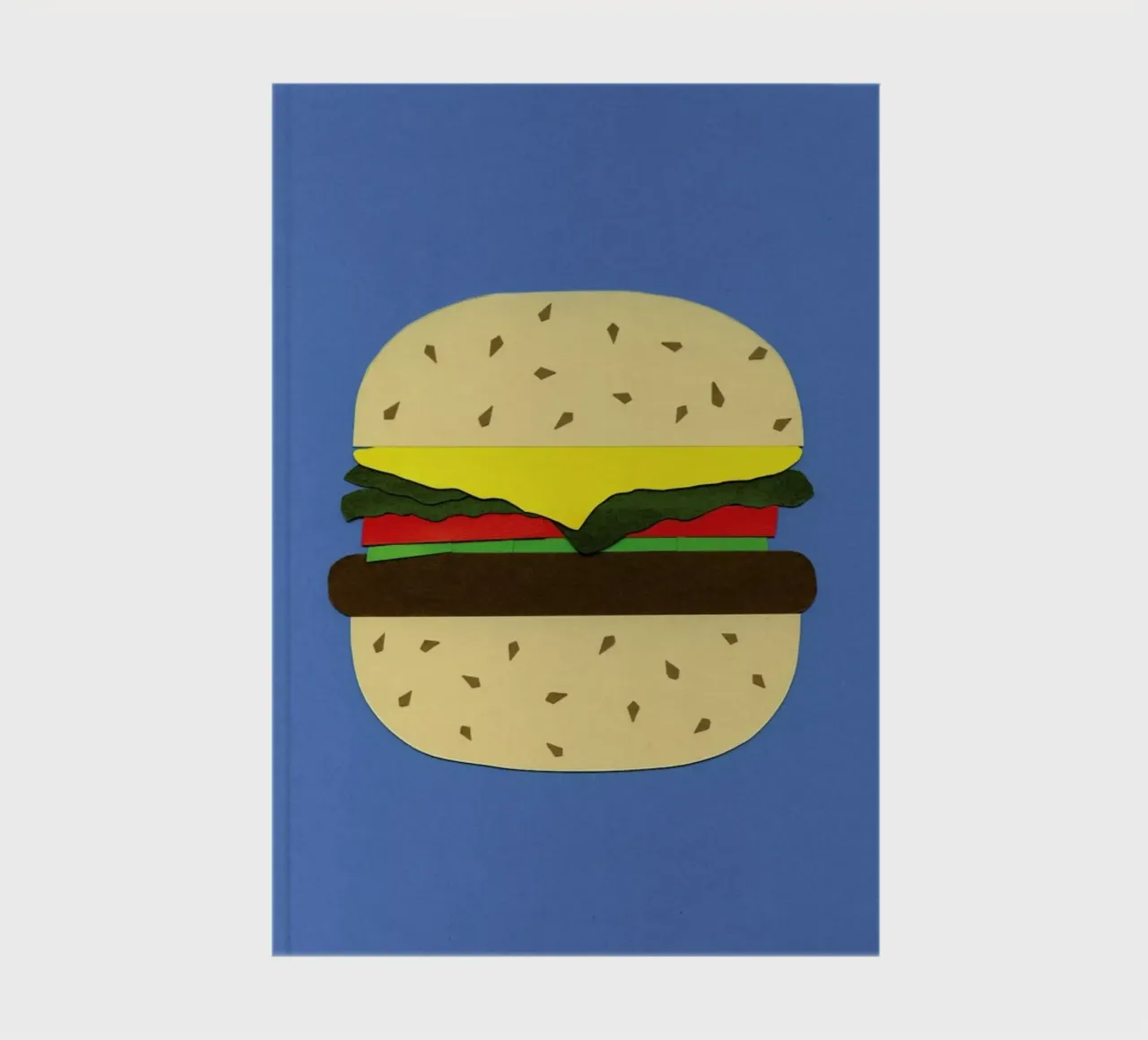Veggieburger notebook by Rosi Feist