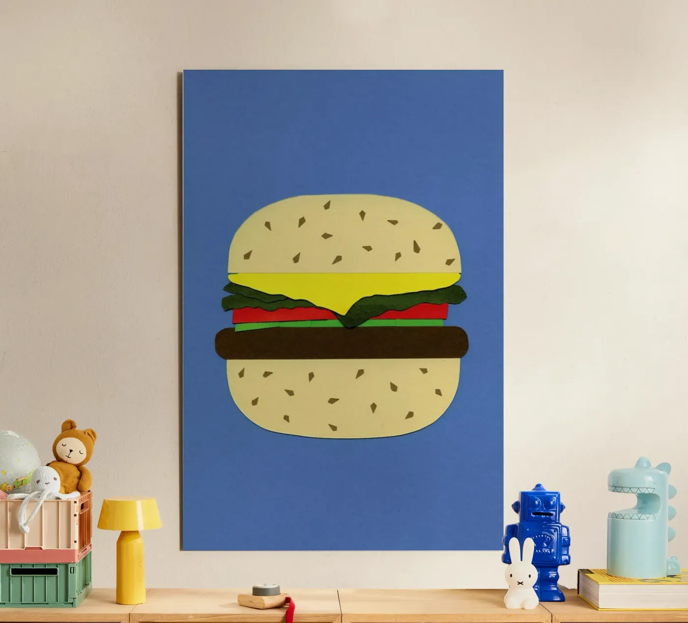Veggieburger forex plate by Rosi Feist