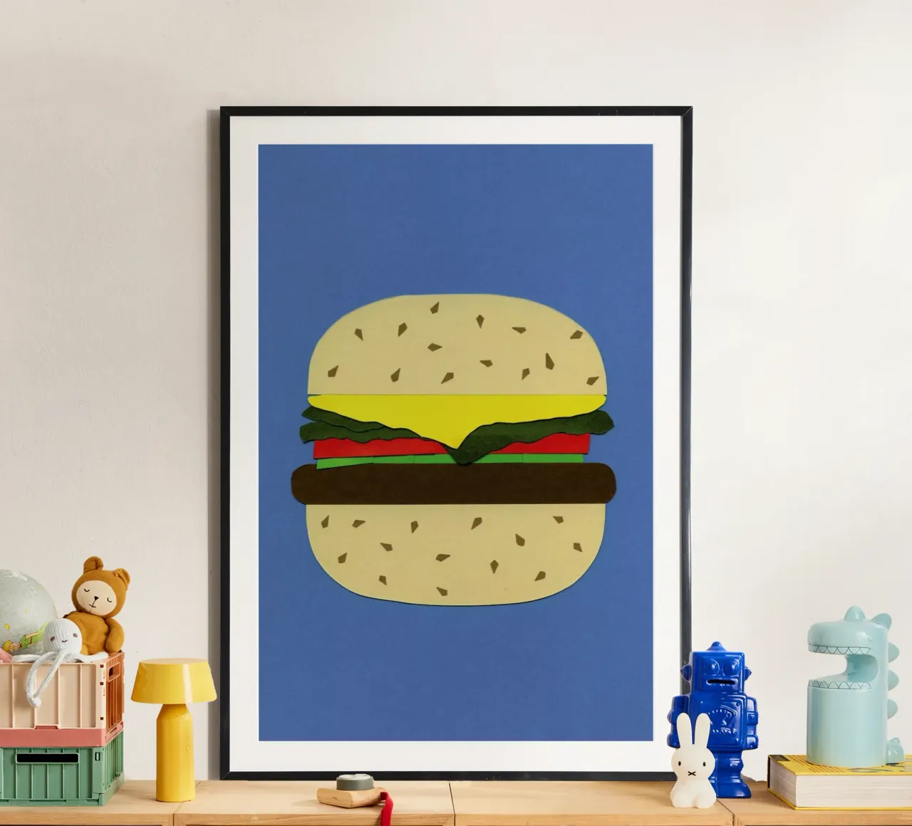 Veggieburger poster da Rosi Feist
