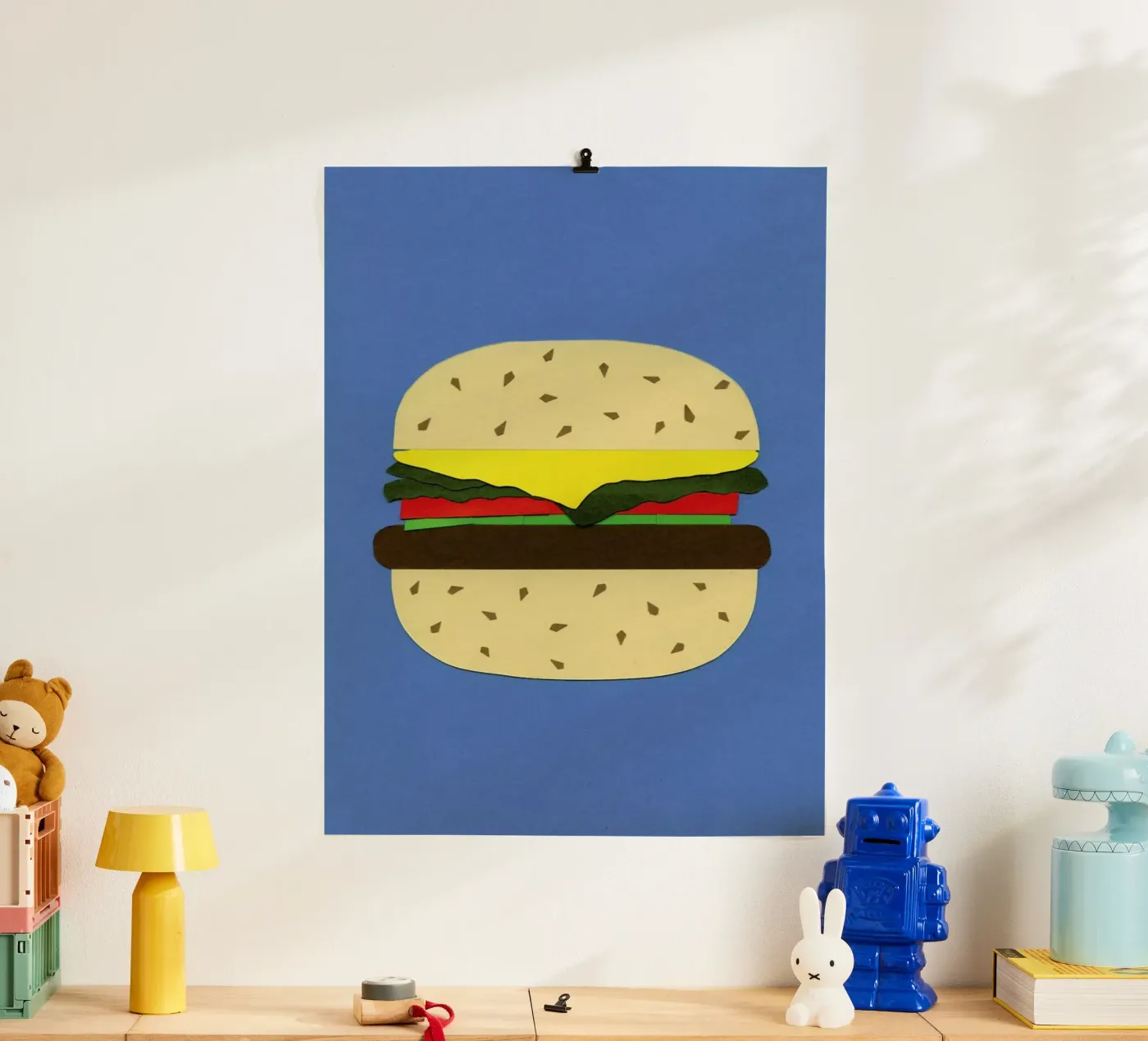 Veggieburger poster da Rosi Feist