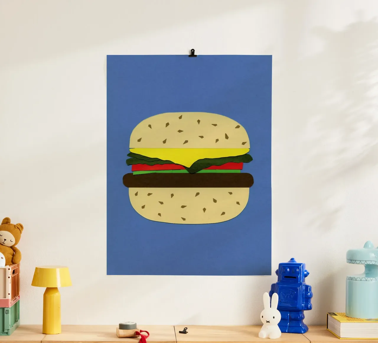 Veggieburger poster da Rosi Feist