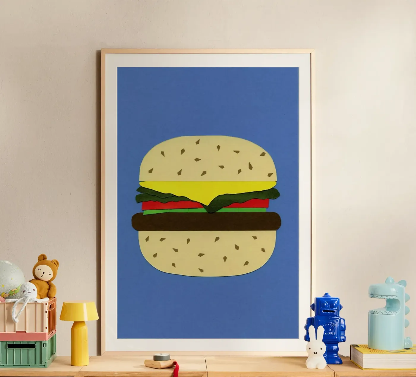 Veggieburger poster da Rosi Feist