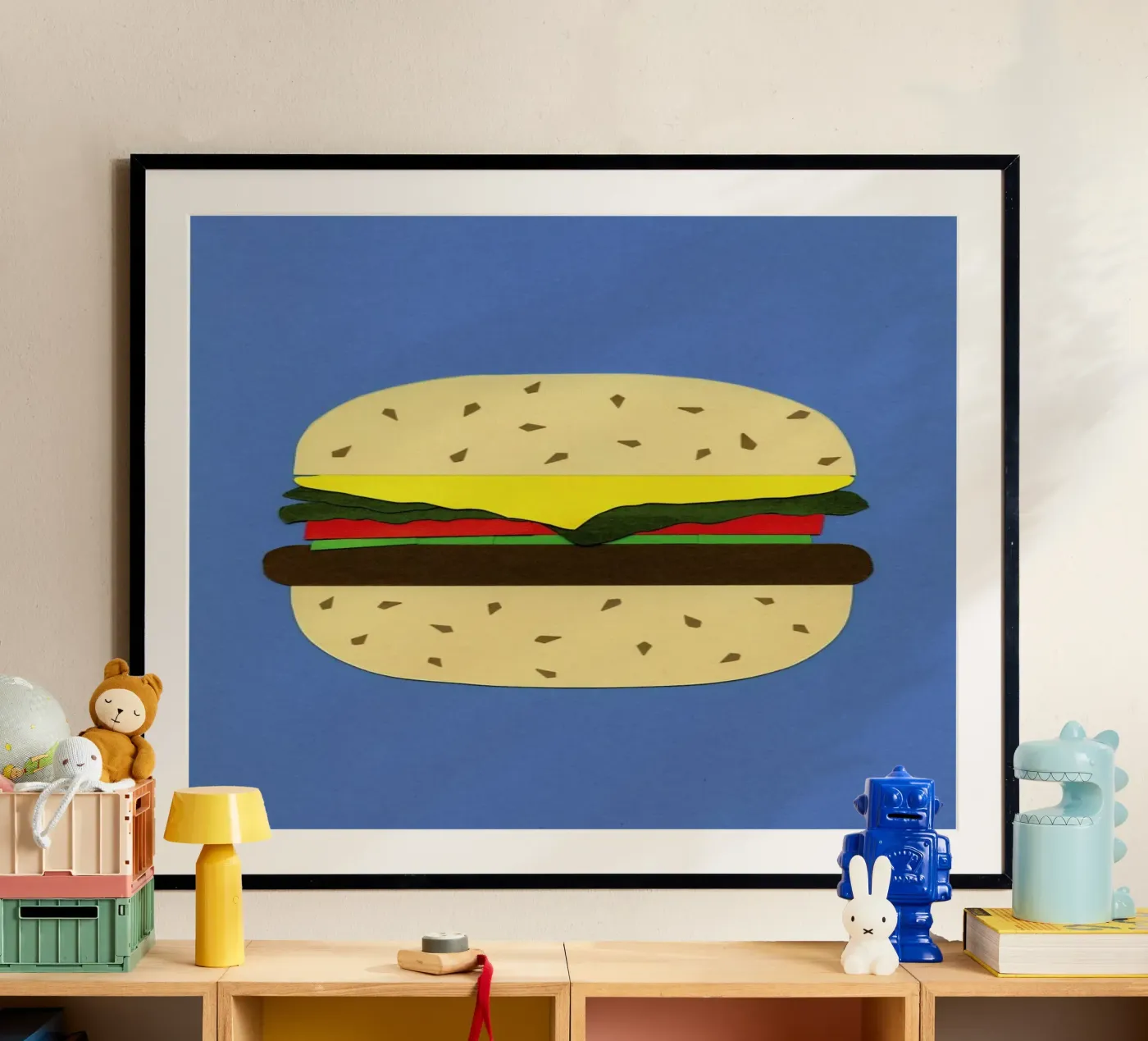 Veggieburger poster da Rosi Feist