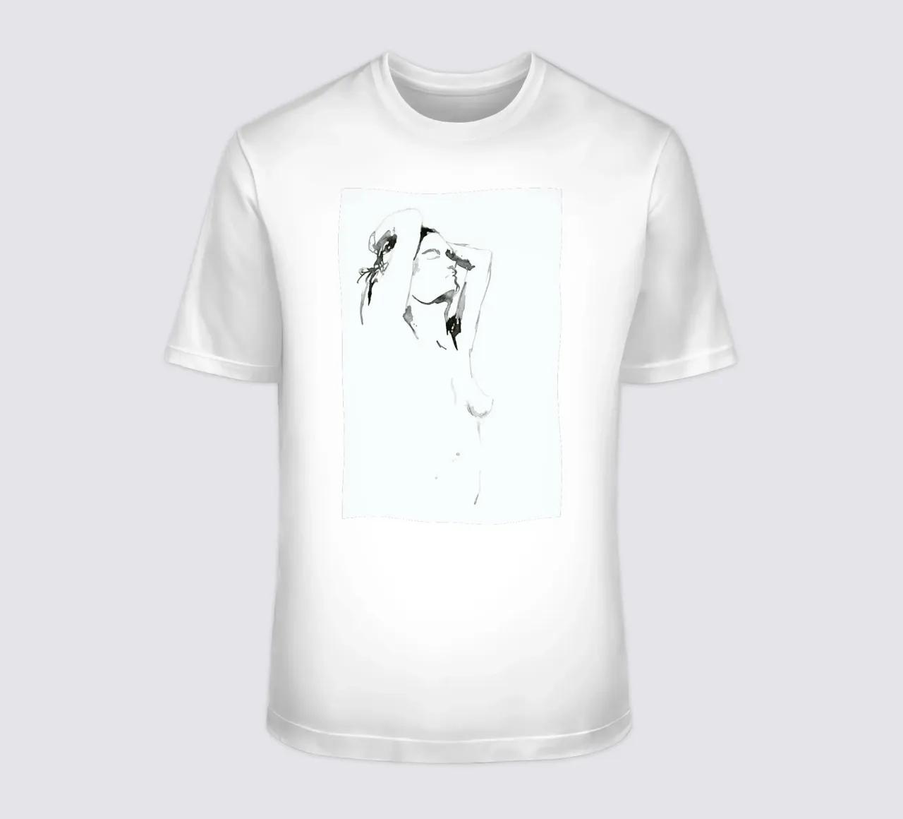 NUDE 4-2 t-shirt by Céleste Hollak