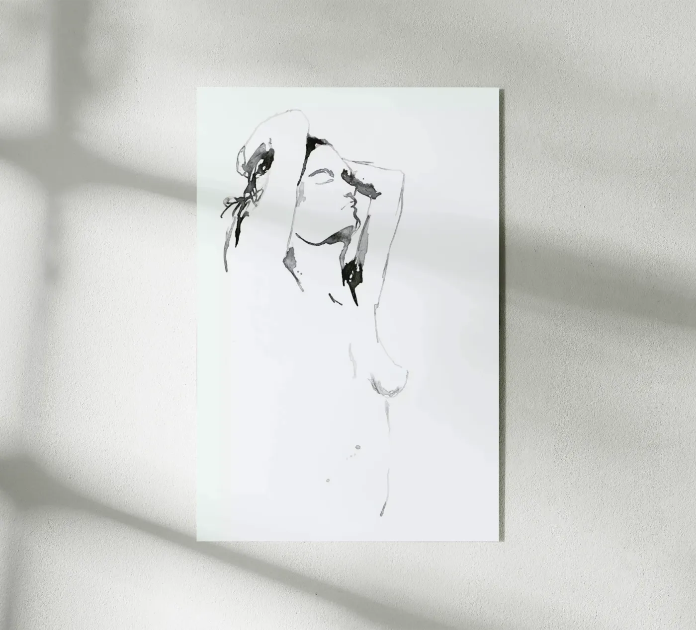 NUDE 4-2 acrylic glass by Céleste Hollak