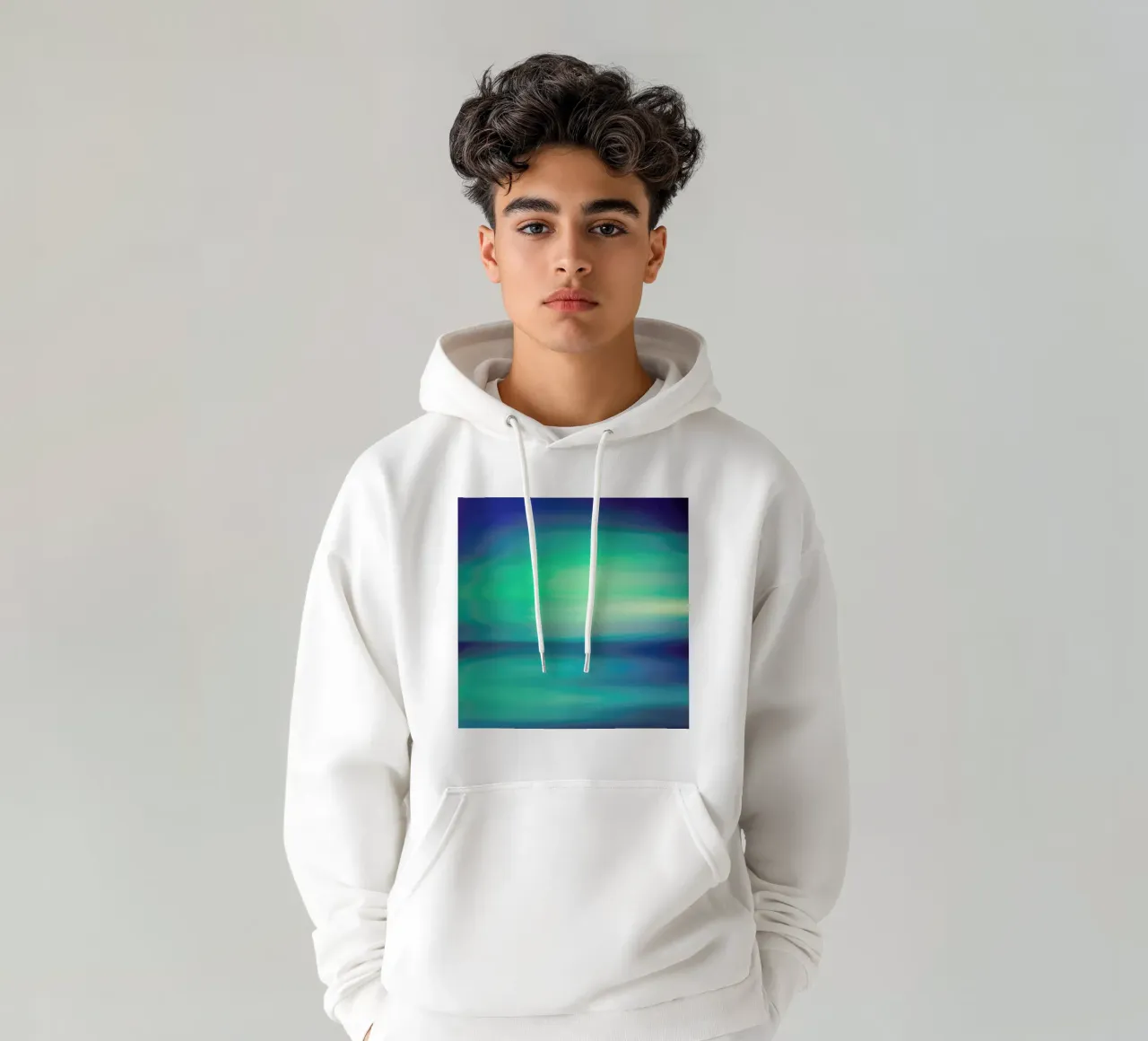 Horizon Hues felpa con cappuccio da JaySan Studio