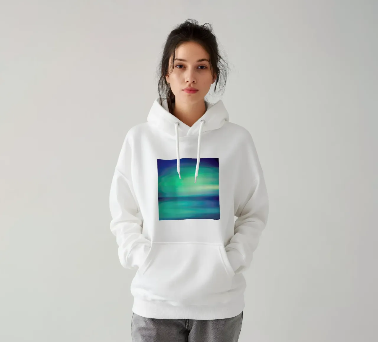 Horizon Hues felpa con cappuccio da JaySan Studio